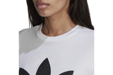 NNEKG Womens Trefoil T Shirt (White Size L)