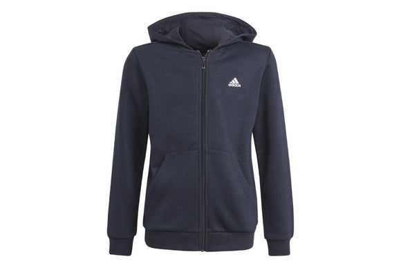 NNEKG Boys Big Logo Full Zip Hoodie (Legend Ink White Size 3 4Y)