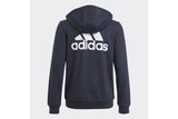 NNEKG Boys Big Logo Full Zip Hoodie (Legend Ink White Size 3 4Y)