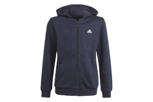 NNEKG Boys Big Logo Full Zip Hoodie (Legend Ink White Size 4 5Y)