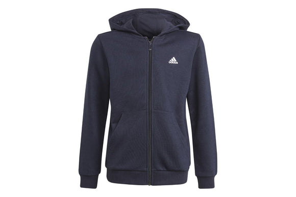 NNEKG Boys Big Logo Full Zip Hoodie (Legend Ink White Size 13 14Y)