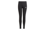 NNEKG Girls Core Sport Inspired 3 Stripe Legging (Black White Size 8 9Y)