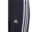 NNEKG Girls Core Sport Inspired 3 Stripe Leggings (Legend Ink White Size 9 10Y)