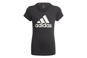 NNEKG Girls Big Logo T Shirt (Black White Size 11 12Y)