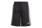 NNEKG Boys 3 Stripe Woven Shorts (Black White Size 15 16Y)