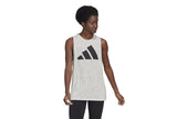 NNEKG Womens Future Icons Win 2.0 Tank (White Melange Size L)