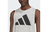 NNEKG Womens Future Icons Win 2.0 Tank (White Melange Size M)