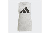 NNEKG Womens Future Icons Win 2.0 Tank (White Melange Size M)