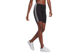 NNEKG Womens 3 Stripe Bike Short (Black White Size M)