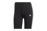 NNEKG Womens 3 Stripe Bike Short (Black White Size XL)