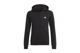 NNEKG Girls Core Sport Inspired Big Logo Full Zip Hoodie (Black White Size 13 14Y)