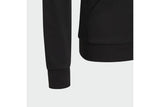 NNEKG Girls Core Sport Inspired Big Logo Full Zip Hoodie (Black White Size 8 9Y)