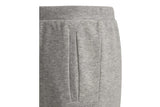 NNEKG Girls Big Logo French Terry Pants (Medium Grey Heather Clear Pink Size 14 15Y)