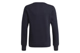 NNEKG Girls Core Sport Inspired Big Logo Sweatshirt (Legend Ink Ambient Blush Size 6 7Y)