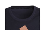 NNEKG Girls Core Sport Inspired Big Logo Sweatshirt (Legend Ink Ambient Blush Size 4 5Y)