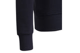 NNEKG Girls Core Sport Inspired Big Logo Sweatshirt (Black White Size 11 12Y)