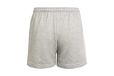 NNEKG Girls 3 Stripe Shorts (Medium Grey Heather Clear Pink Size 7 8Y)