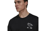 NNEKG Mens Small Graphic Star Wars T Shirt (Black White Size L)