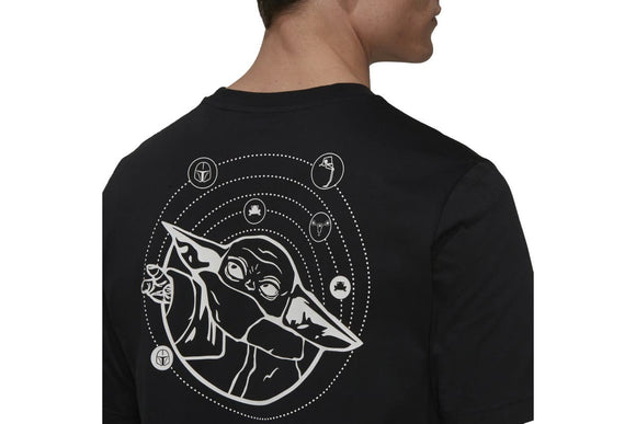 NNEKG Mens Small Graphic Star Wars T Shirt (Black White Size XL)