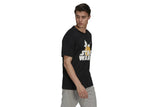 NNEKG Mens Graphic Star Wars T Shirt (Black White Size M)