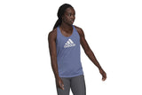 NNEKG Womens Designed 2 Move Big Logo Tank (Orbit Violet White Size M)