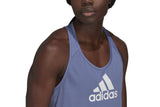 NNEKG Womens Designed 2 Move Big Logo Tank (Orbit Violet White Size M)