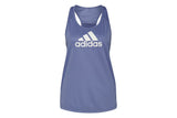 NNEKG Womens Designed 2 Move Big Logo Tank (Orbit Violet White Size M)