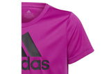 NNEKG Girls Big Logo Tee (Sonic Fuchsia Black Size 5 6Y)
