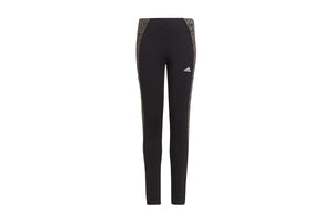 NNEKG Girls Designed to Move Tights (Black Grey Six Black Size 8 9Y)