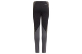 NNEKG Girls Designed to Move Tights (Black Grey Six Black Size 8 9Y)