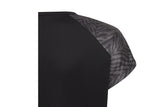 NNEKG Girls Designed to Move Tee (Black Grey Six Black Size 6 7Y)
