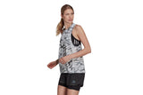 NNEKG Womens Fast All Over Print Tank (Grey One White Size L)