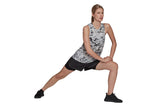 NNEKG Womens Fast All Over Print Tank (Grey One White Size L)