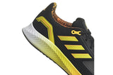 NNEKG Mens Runfalcon 2.0 Running Shoes (Core Black Bright Yellow Semi Solar Gold Size 10 US)
