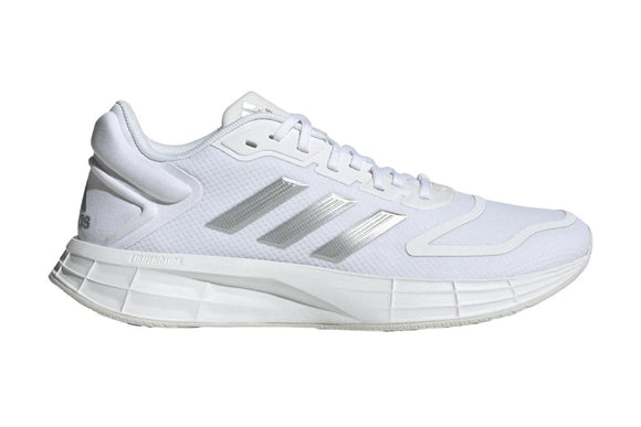 NNEKG Womens Duramo SL 2.0 Running Shoes (Cloud White Silver Metallic Grey One Size 8 US)