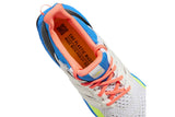 NNEKG Mens Ultraboost 1.0 DNA Running Shoes (Chalk White Chalk White Solar Yellow Size 12 US)