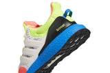NNEKG Mens Ultraboost 1.0 DNA Running Shoes (Chalk White Chalk White Solar Yellow Size 10.5 US)