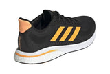 NNEKG Mens Supernova Running Shoe (Core Black Cloud White Flash Orange Size 9 US)