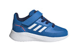 NNEKG Boys Runfalcon 2.0 Infant Casual Shoes (Blue Rush Cloud White Dark Blue Size 7.5 US)