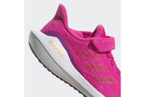 NNEKG Girls EQ21 Run EL Kids Running Shoe (Shock Pink Acid Orange Sonic Fuchsia Size 1.5 US)