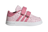 NNEKG Girls Breaknet Disney Princess Infant Casual Shoes (Clear Pink Rose Tone Cloud White Size 7.5 US)