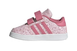 NNEKG Girls Breaknet Disney Princess Infant Casual Shoes (Clear Pink Rose Tone Cloud White Size 6.5 US)
