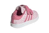 NNEKG Girls Breaknet Disney Princess Infant Casual Shoes (Clear Pink Rose Tone Cloud White Size 7.5 US)