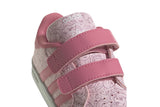 NNEKG Girls Breaknet Disney Princess Infant Casual Shoes (Clear Pink Rose Tone Cloud White Size 7.5 US)