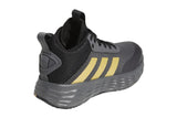 NNEKG Kids Own The Game 2.0 Kids Casual Shoes (Grey Five Matte Gold Core Black Size 4 US)