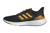 NNEKG Mens EQ21 Run Running Shoe (Core Black Semi Solar Gold Carbon Size 10.5 US)