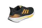 NNEKG Mens EQ21 Run Running Shoe (Core Black Semi Solar Gold Carbon Size 12 US)