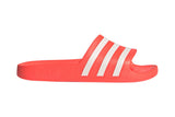 NNEKG Unisex Adilette Aqua Slides (Red White Red Size 11 US)
