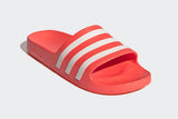 NNEKG Unisex Adilette Aqua Slides (Red White Red Size 6 US)