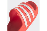 NNEKG Unisex Adilette Aqua Slides (Red White Red Size 11 US)